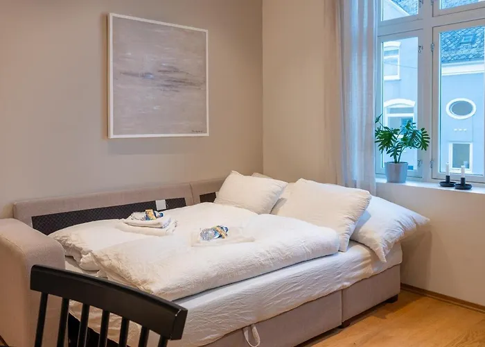 Renovated 3 In Historical Sandviken Apartament